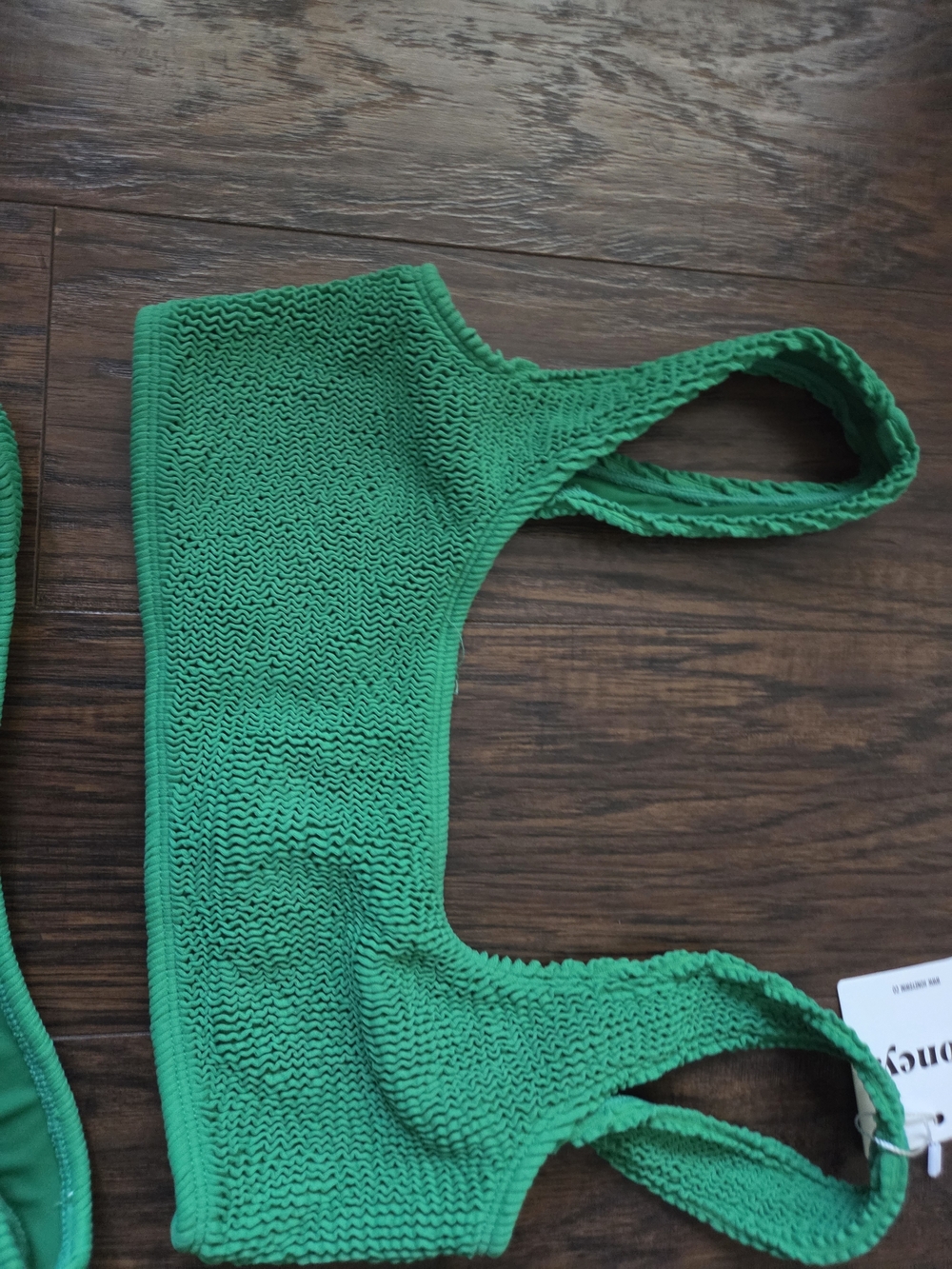 Honey Swim Kelly Green Luxe Bikini Set - Picture 7 of 8